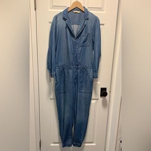 Lightweight Denim Jumpsuit